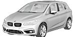 BMW F45 P1A0F Fault Code